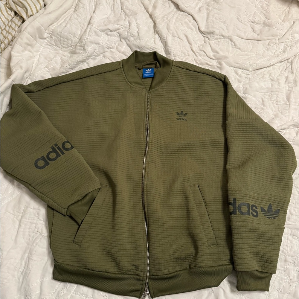 Adidas Olive Green Jacket